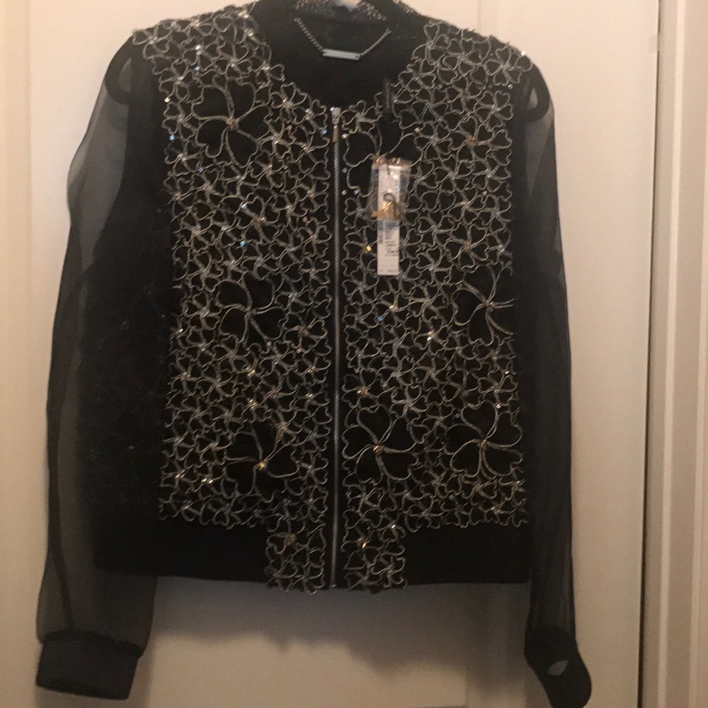 Elie Tahari silk jacket